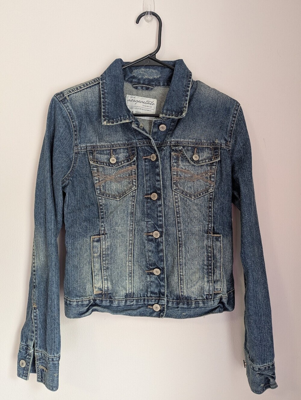 Aeropostale Y2K Women's M Denim Jacket NWT
